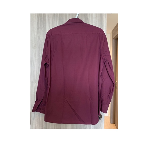 G2000 Maroon Regular Fit long sleeved polo shirt (Medium) 16/33 - Picture 2 of 5